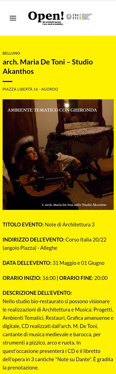 note di architettura