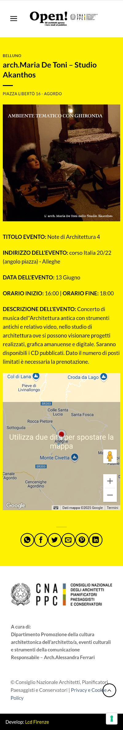 note di architettura